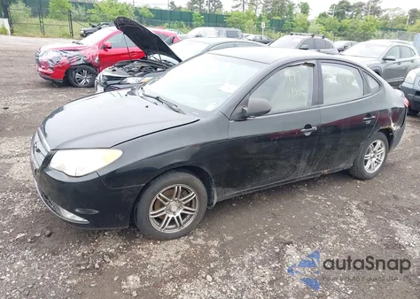 2009 Hyundai Elantra Gls z USA, uszkodzony, nr VIN KMHDU46DX9U796300